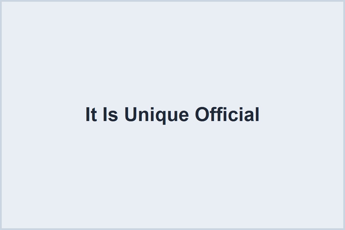 Placeholder representing It Is Unique Official platform